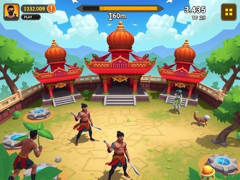 Puri Warrior Gameplay Screenshot